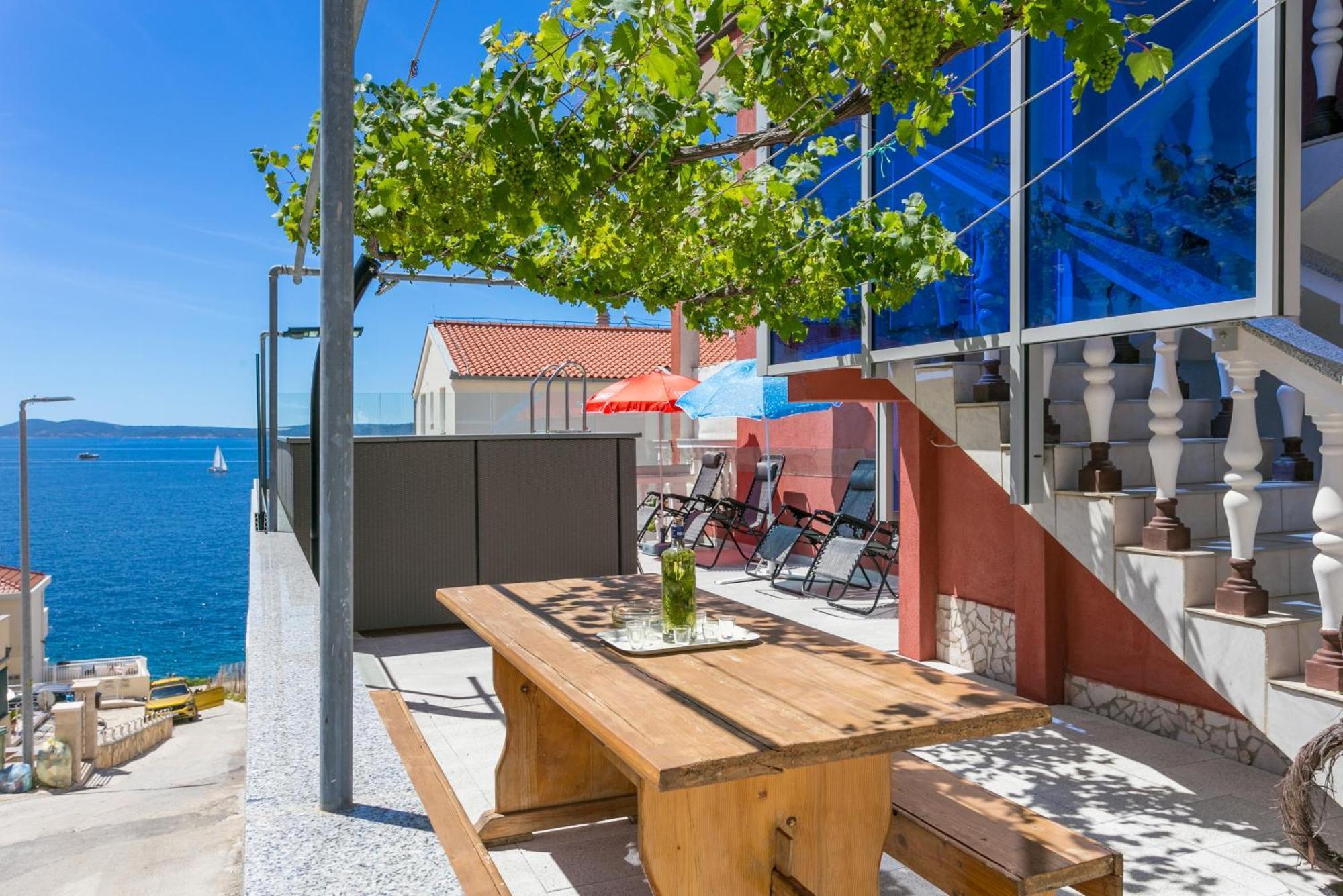 טרוגיר Family Friendly Apartments With A Swimming Pool Businci, Ciovo - 11232 מראה חיצוני תמונה